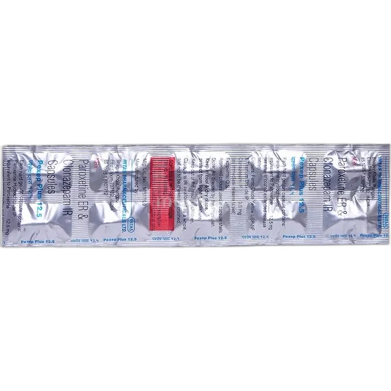 pexep plus 12.5mg capsule 10's